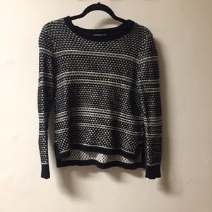 Black and White Madewell Sweater